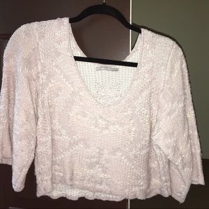 Rubbish crop sweater